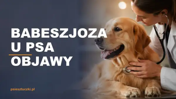 Weterynarz bada psa, by rozpoznać babeszjozę. Objawy mogą być groźne.